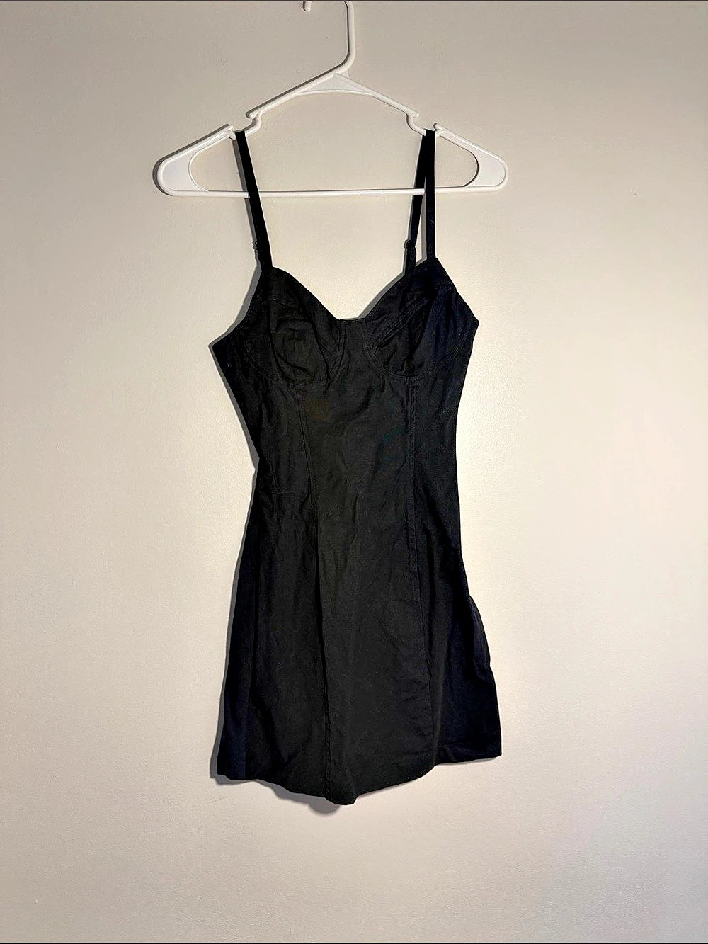 Urban Outfitters Modern Love Corset Mini Dress Black XS